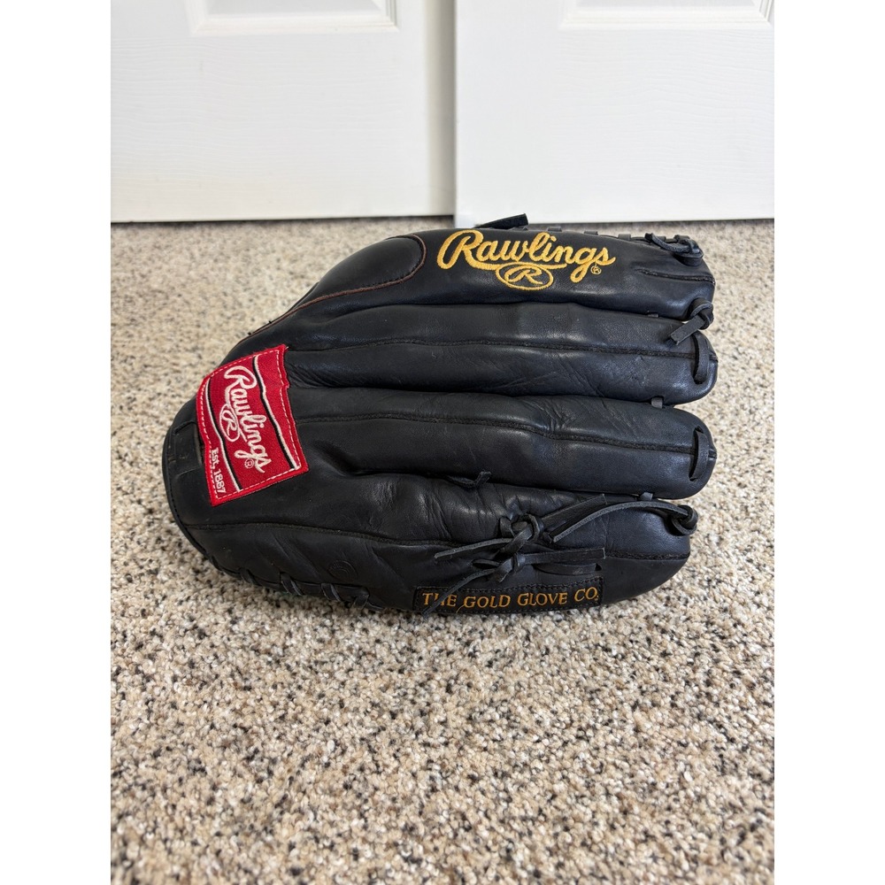 Rawlings Baseball Glove 12.75 The Gold Glove Pro Series Trapeze Black RHT